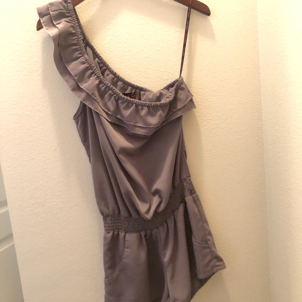 G by guess gray Romper